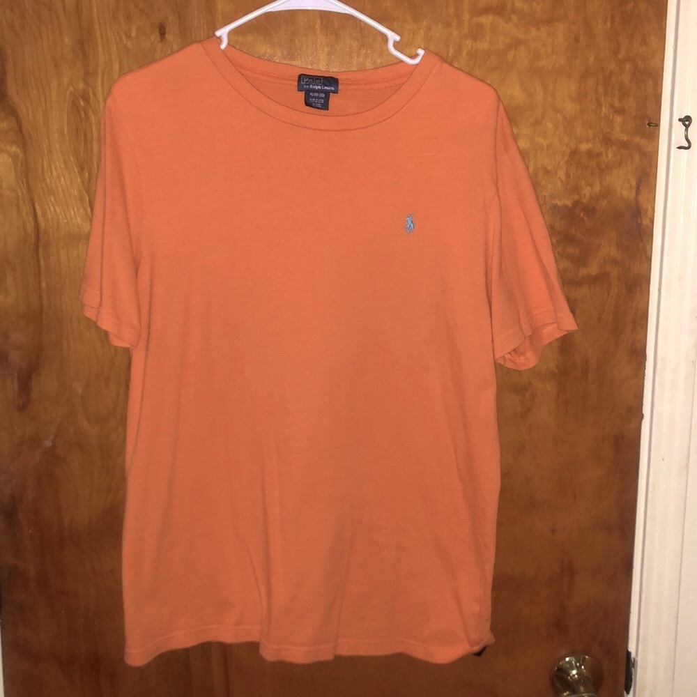 Polo Ralph Lauren Orange T-Shirt Size XL (18-20)